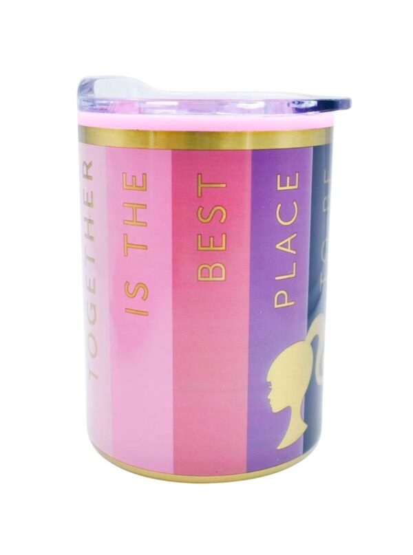 Diseño sin título (1) Vaso térmico Barbie
