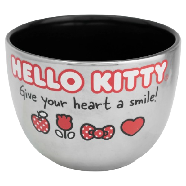 Tazón metálico de Hello Kitty