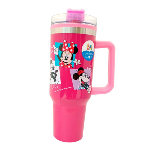 Termo con popote Minnie
