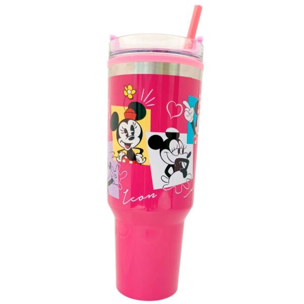 Termo con popote Minnie