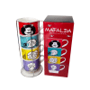 Torre de tazas Mafalda colores