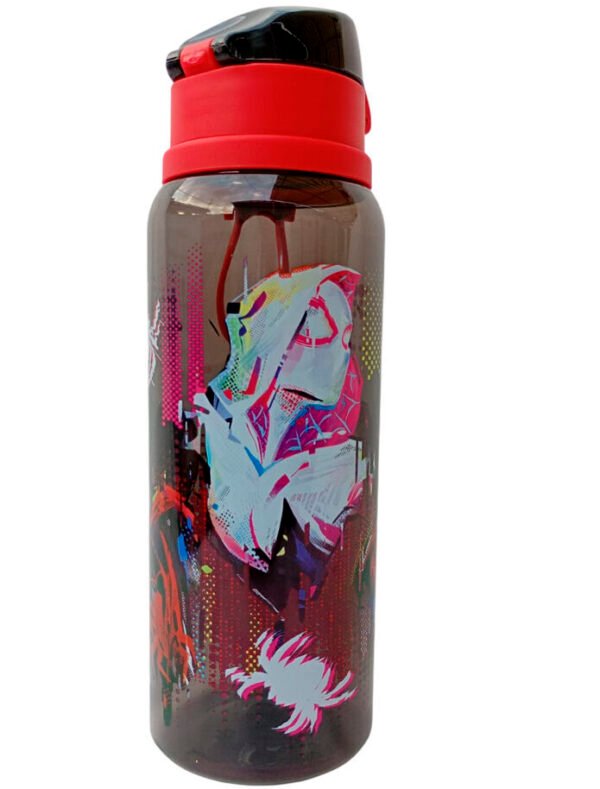 Botella de plástico de Spiderman