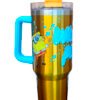 Termo Bob Esponja con popote
