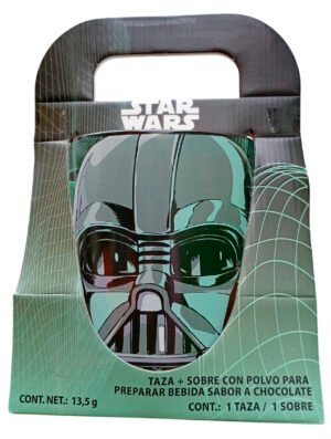 Tarro Darth Vader con chocolate
