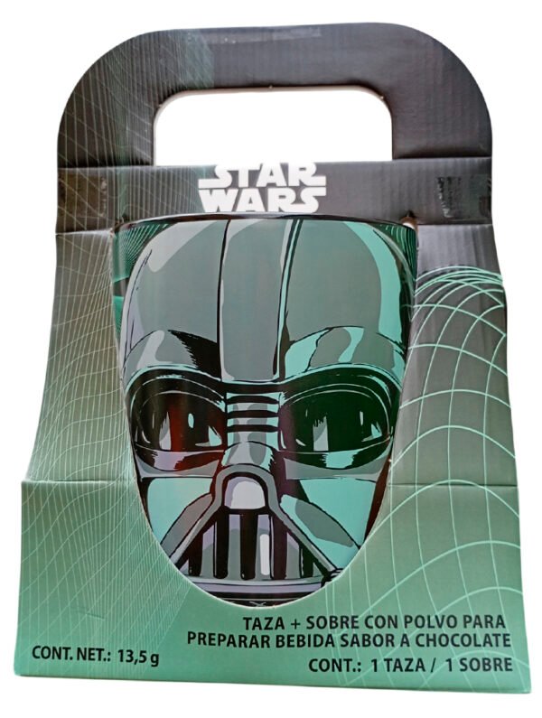 Tarro Darth Vader con chocolate